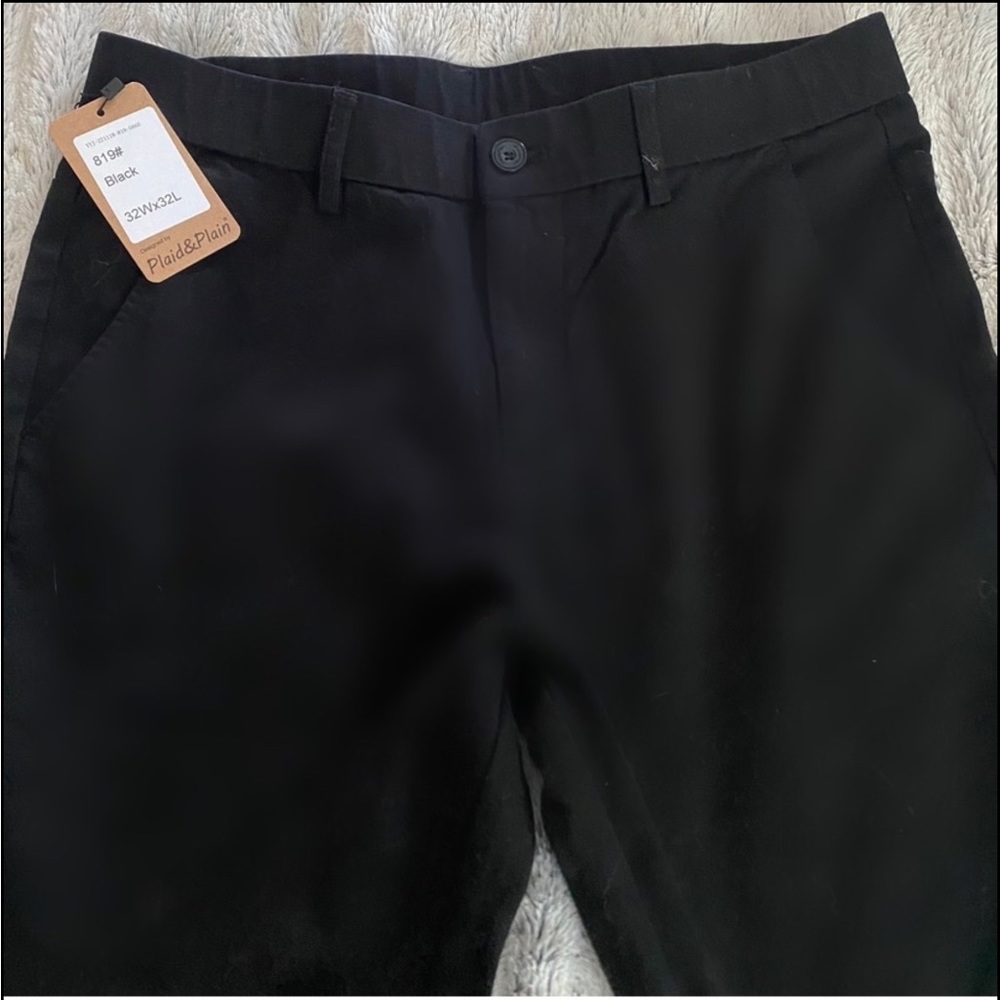 3 pairs of men’s NWT black chinos
